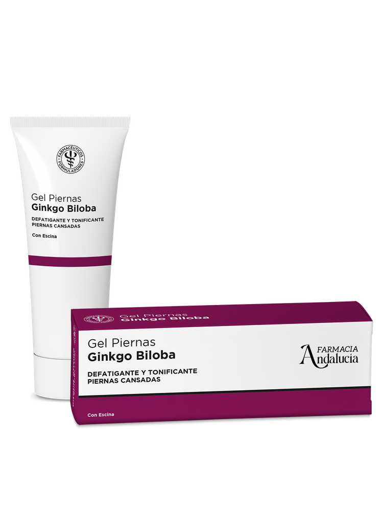 Andalucía Gel Piernas Ginkgo Biloba Piernas Cansadas