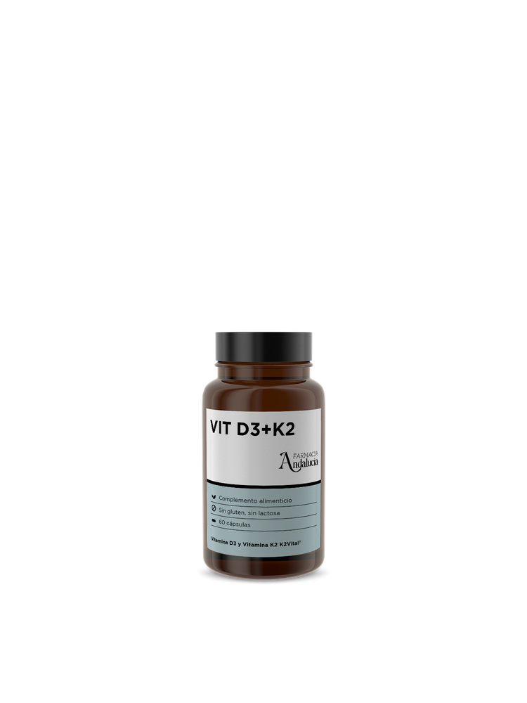Andalucía Vitamina D3+K2 60 cápsulas