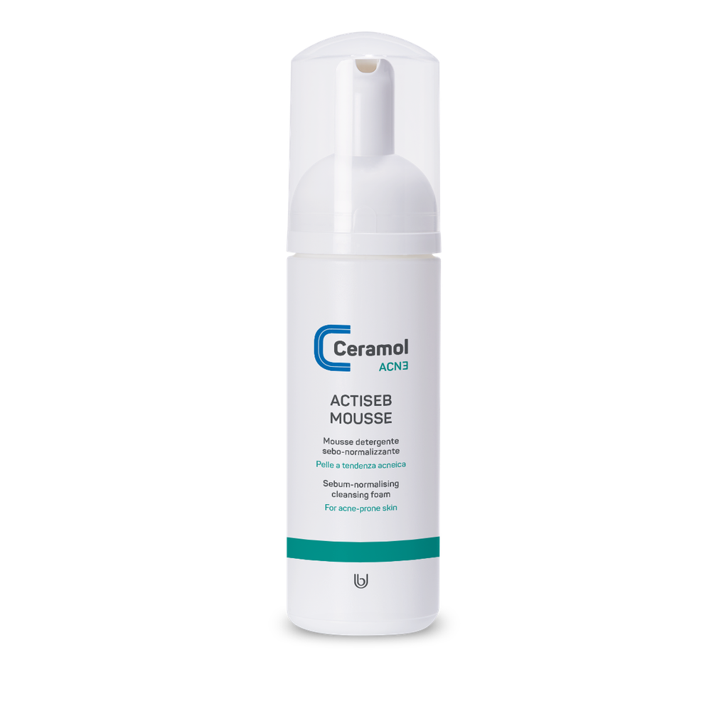 Ceramol Actiseb Mousse Limpiadora Seborreguladora 150 ml