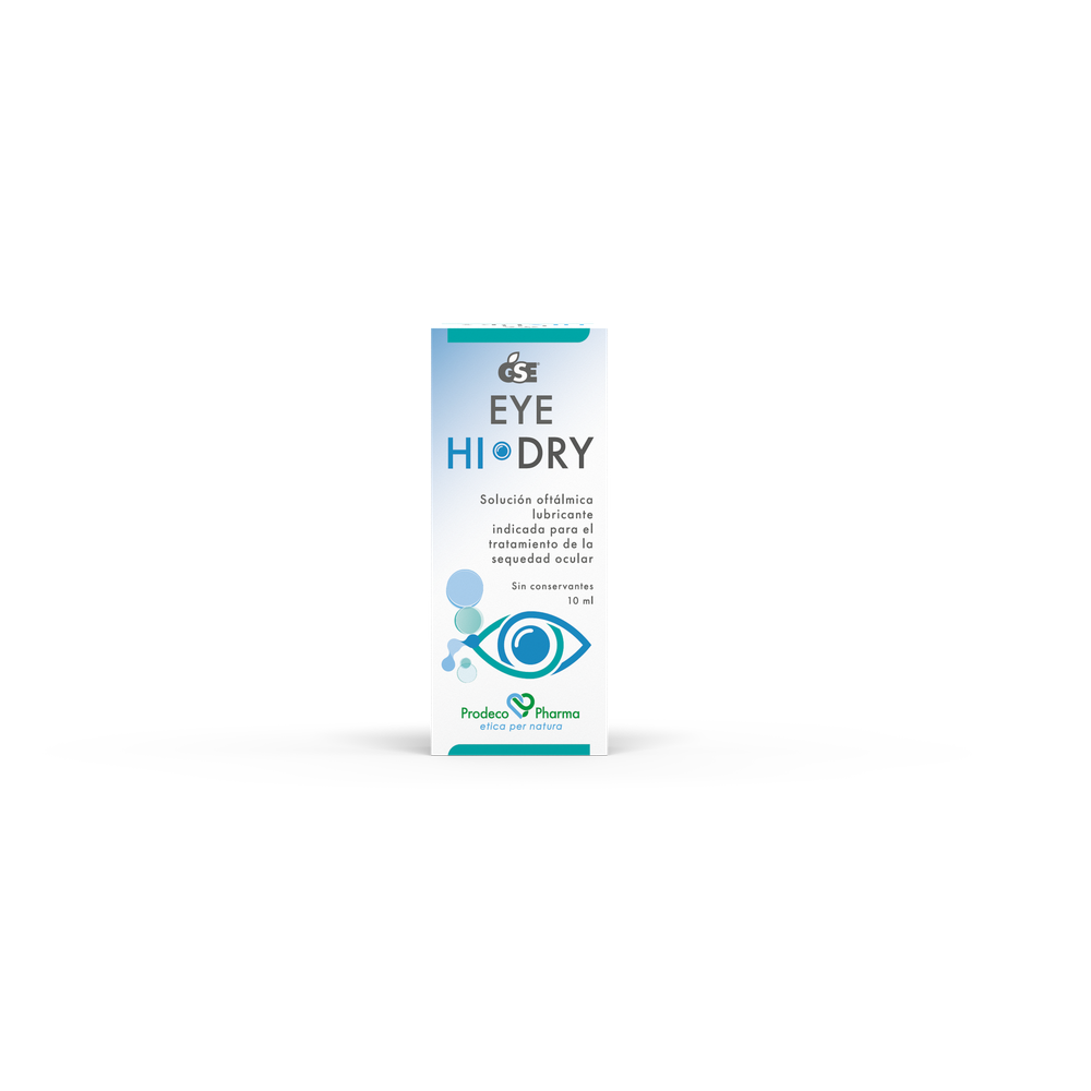 Gse Eye Hi-dry Solucion Oftalmica Lubricante 1 Frasco 10 ml
