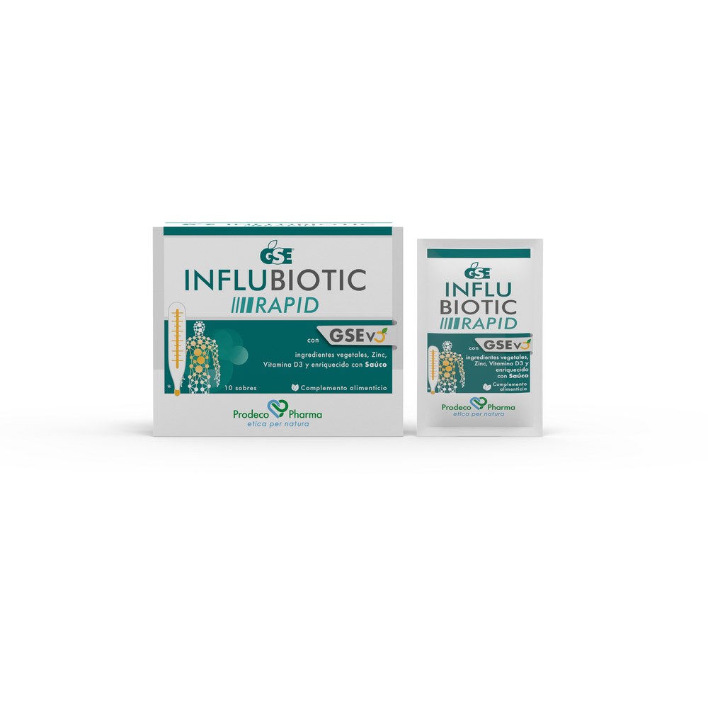 Gse Influbiotic Rapid 10 sobres 4,5 g