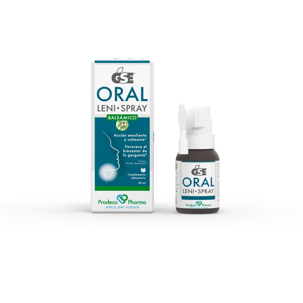 Gse Oral Leni-spray 1 Frasco 20 ml Sabor Balsamico