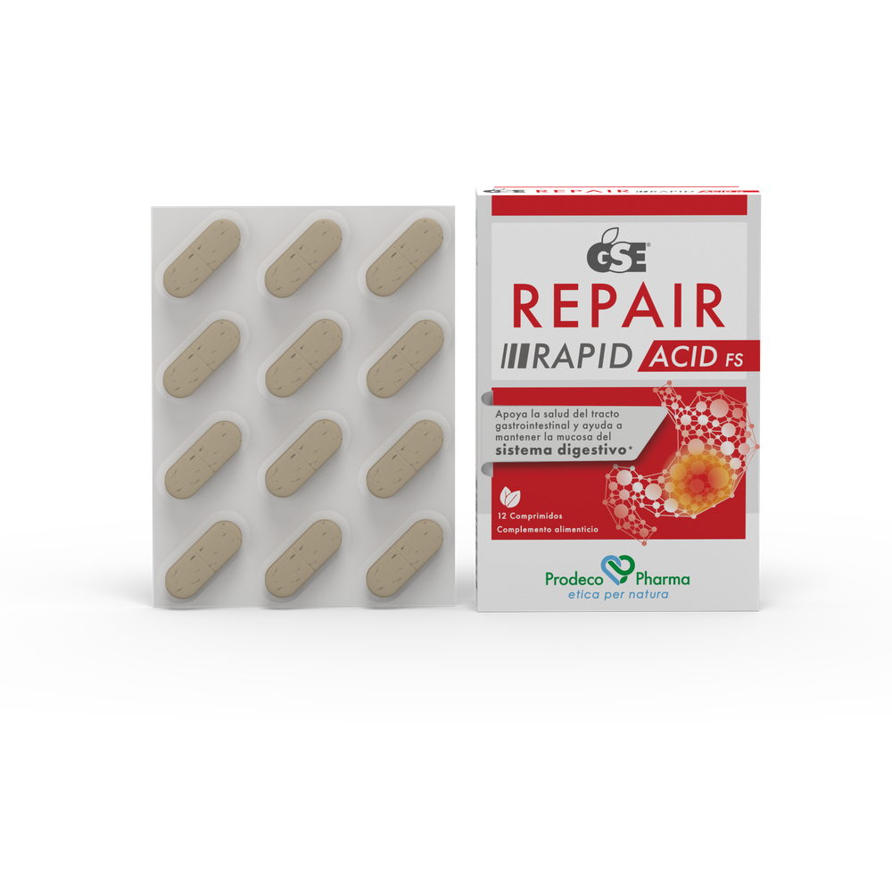 Gse Repair Rapid Acid Fs 36 comprimidos