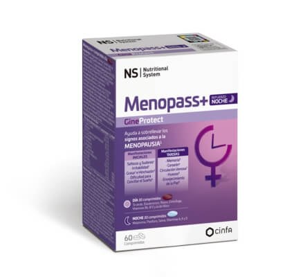 NS Gineprotect Menopass+ Refuerzo Noche 60C