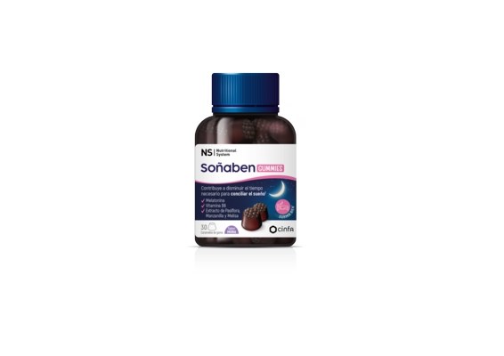 NS Soñaben Gummies 30 Caramelos De Goma Sabor Mora