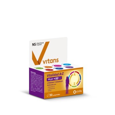 NS Vitans Vitalidad A-Z Mujer 50+ 30C