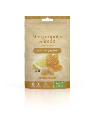 Sante Verte Bolsa Caramelos Miel, Propolis Y Limón