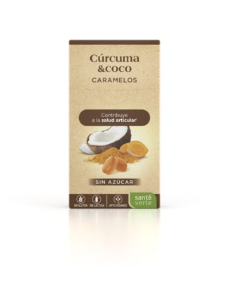 Sante Verte Caramelos Cúrcuma Y Coco