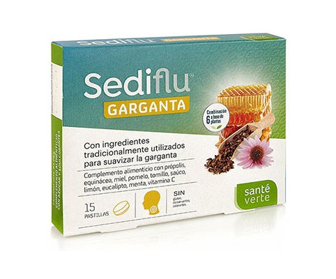 Sediflu Garganta 15 comprimidos Para chupar